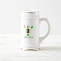 GROENE Streek:  Perfecte Stenen bierkroezen een kl Koffie Bekers