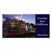 Groeten van Delfshaven, Rotterdam Foto Kaart