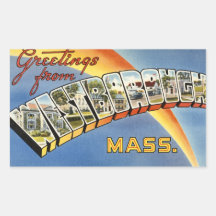 Groeten van Westborough Stickers