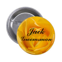 Groomsman van de douane Knoop Speldbutton