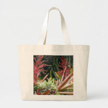 Groot Eiland van de Botanische Tuinen van Hawaï Canvas Tassen