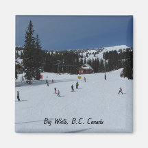 Groot Wit, BC Canada Koelkast Magneetjes