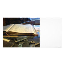 Grootboek en Oogglazen Fotokaarten