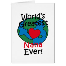Grootste Nana Heart van de wereld Kaarten