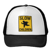 Grosse parodie de plaque de rue d'enfant d'enfants casquettes
