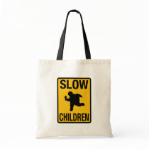 Grosse parodie de plaque de rue d'enfant d'enfants sacs