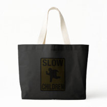 Grosse parodie de plaque de rue d'enfant d'enfants sacs