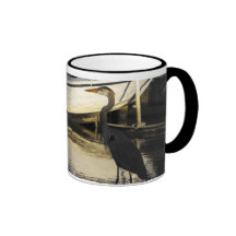 Grote Blauwe Reiger Koffie Mokken