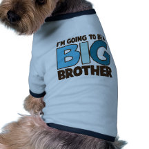 grote broert-shirt honden kleding