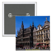 Grote Plaats, Brussel, België Speldje