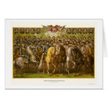 Grote Unie & Verbonden Generaals 1865 Kaart