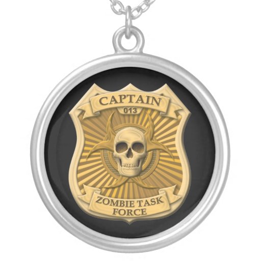 Groupe de travail de zombi - capitaine Badge Bijouterie