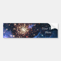 Groupe d'étoile NGC 3603 (Hubble) Autocollants Pour Voiture