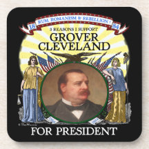 Grover Cleveland 1884 de Reeks van het Onderzetter