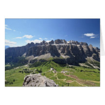 Gruppo Sella et passo Gardena Cartes De Vœux