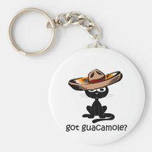 Guacamole obtenu drôle porte-clefs