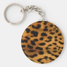 Guépard personnalisé porte-clés