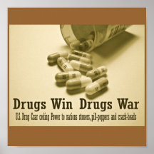 Guerre sur des drogues posters