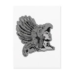guerrier aztèque cartes postales