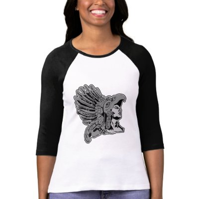 guerrier aztèque t-shirt par mike3488