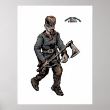 Guerrier de Viking Posters
