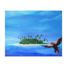 Guide du paradis impressions sur toile