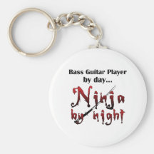 Guitare basse Ninja Porte-clef