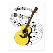 Guitare Cartes Postales