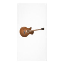 Guitare Modèle Pour Photocarte