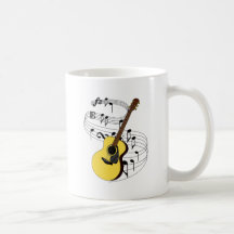 Guitare Tasse À Café