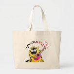 Guitariste fou de chat sac fourre-tout