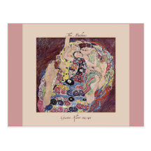 Gustav Klimt het Briefkaart van Meisjes 1912-1913 Wens Kaart