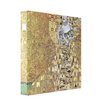 Gustav Klimt - Portret van Adele Bloch-Bauer Canvas Afdruk