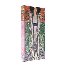 Gustav Klimt - Portret van Adele Bloch-Bauer Canvas Afdrukken