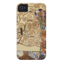 Gustav Klimt Tree Of Life iPhone 4 Case