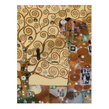 Gustav Klimt Tree Of Life Wens Kaarten