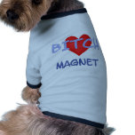 Habillement d'animal familier d'aimant de femelle tee-shirt pour animal domestique