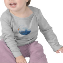 Habillement de l'eau de cuvette de poissons t-shirts