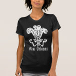 Habillement royal de Fleur de lis T-shirts