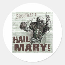 Hagel Mary! Sticker