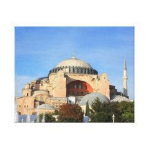 Haghia Sophia - (Aya Sofya) Toile Tendue Sur Châssis