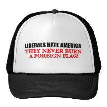 Haine Amérique de libéraux Casquette