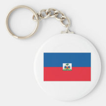 Haïtiaanse Vlag Sleutelhanger