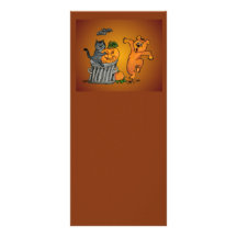 Halloween contents ! 5 double carte personnalisée