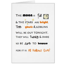 Halloween heureux carte de vœux