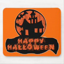 Halloween heureux tapis de souris