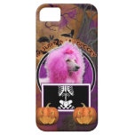 Halloween - juste un Lil éffrayant - caniche - ros iPhone 5 Case