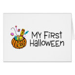 Halloween mon premier Halloween (sucrerie de citro Carte De Vœux
