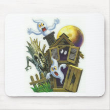 halloween tapis de souris