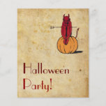 Halloween vintage prospectus en couleur
